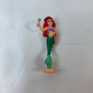 Disneys Little Mermaid Ariel Mini Figurine Dinglehopper Plastic Collectible Toy